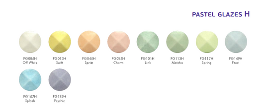 金色花 Chrysanthos｜中溫柔光單色釉 Pastel Glazes H (PG) (10 Colours)